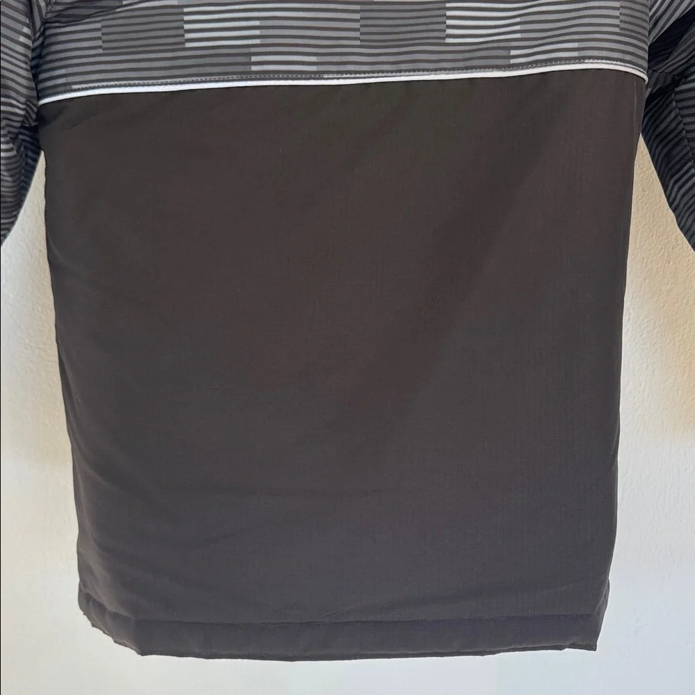 The Children’s Place black neon convertible fleece interior shell jacket medium